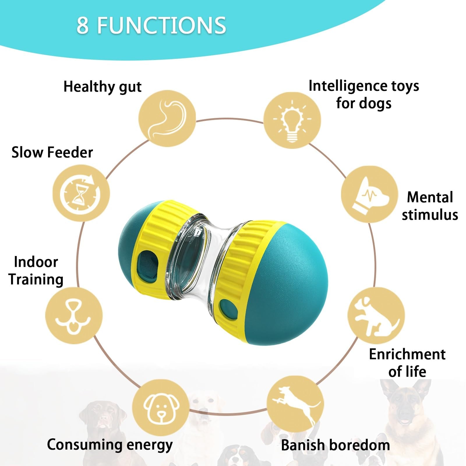 Interactive Treat Dispensing Toy