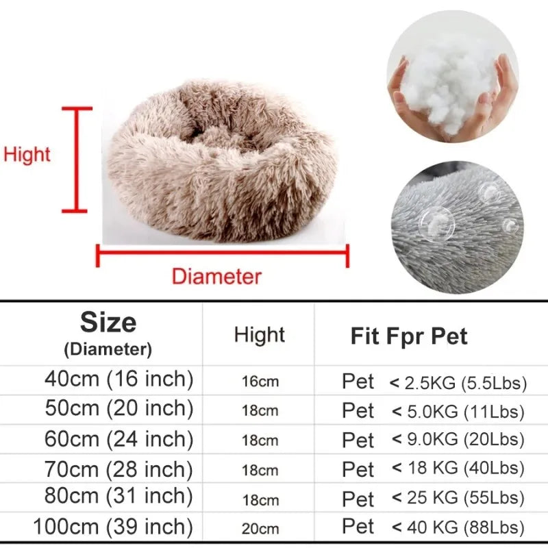 Orthopaedic Round Pet Bed